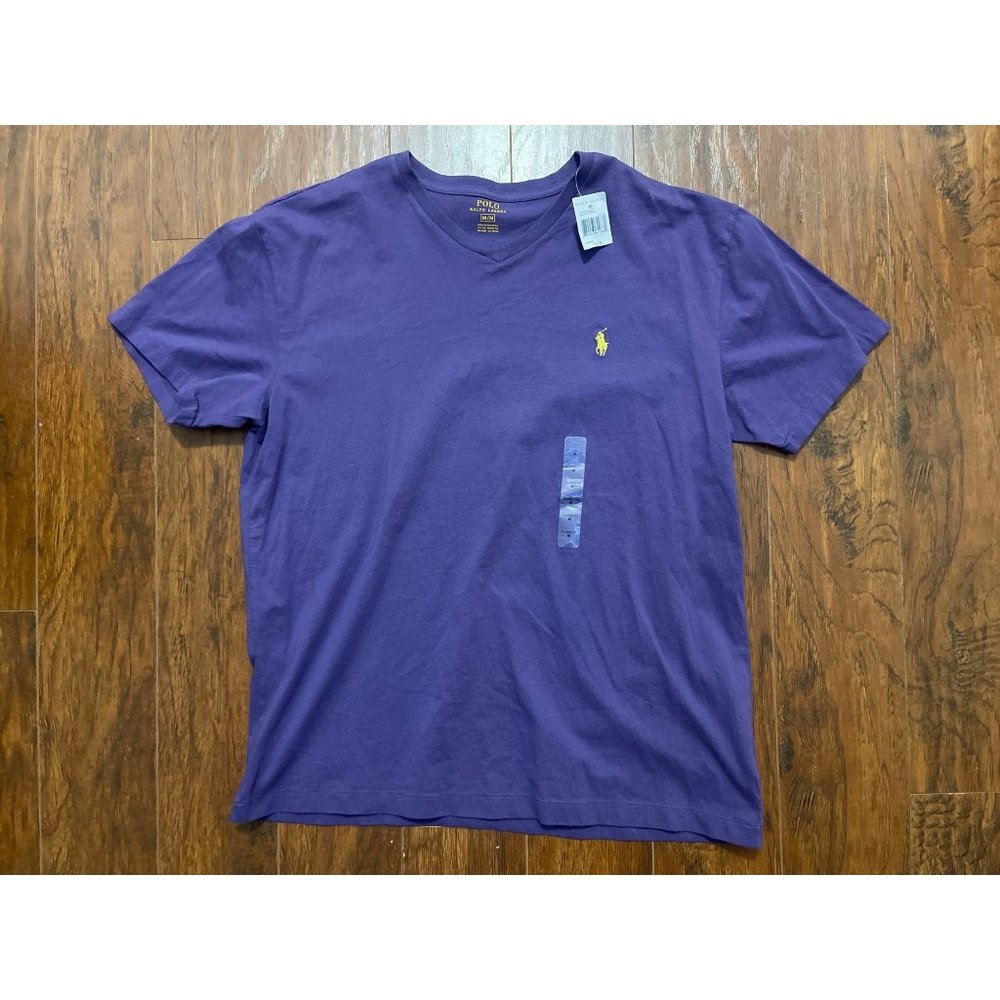 NEW Polo Ralph Lauren Purple T Shirt NWT Purple Size Medium